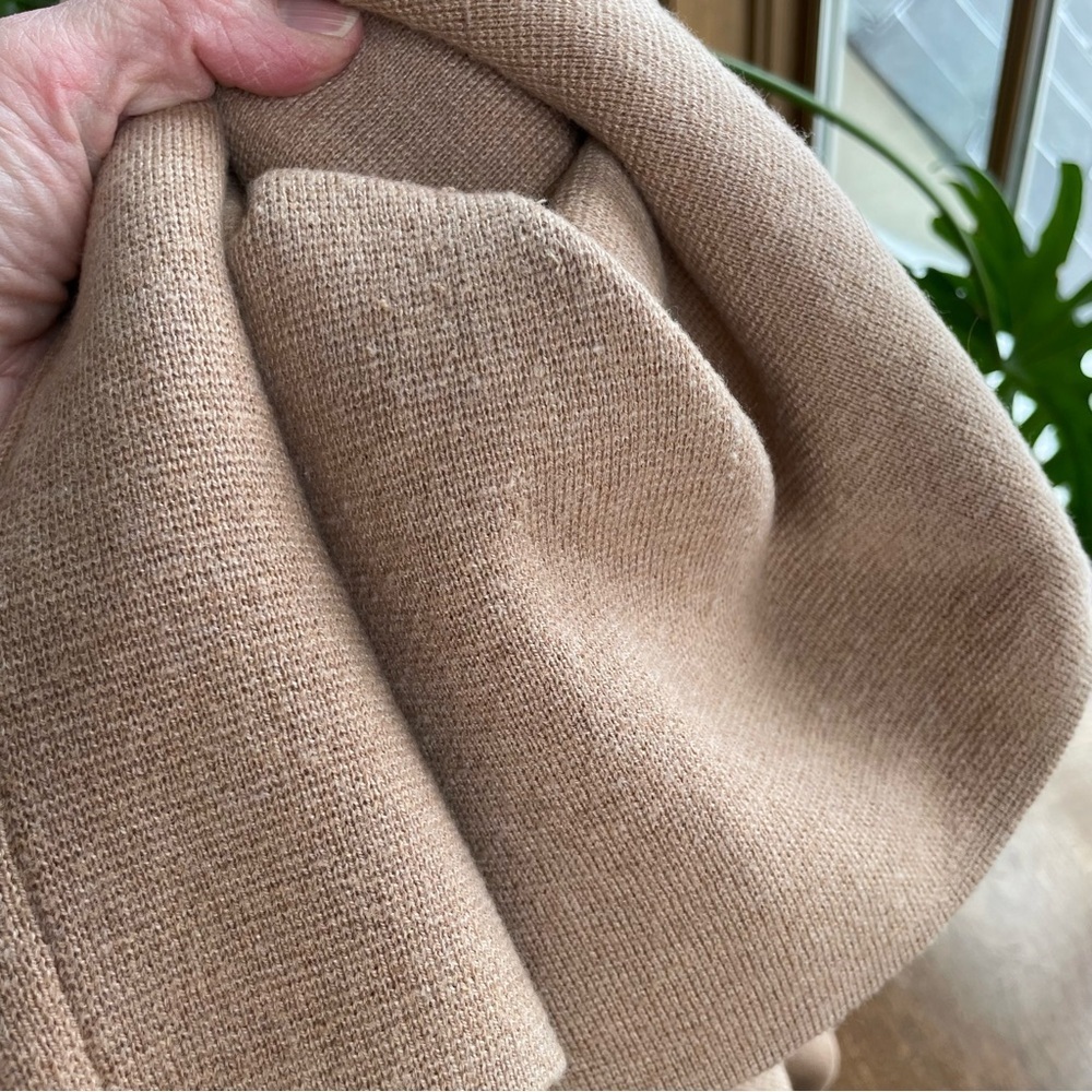 J. Crew Sophie Open Front Sweater Blazer In Camel… - image 4